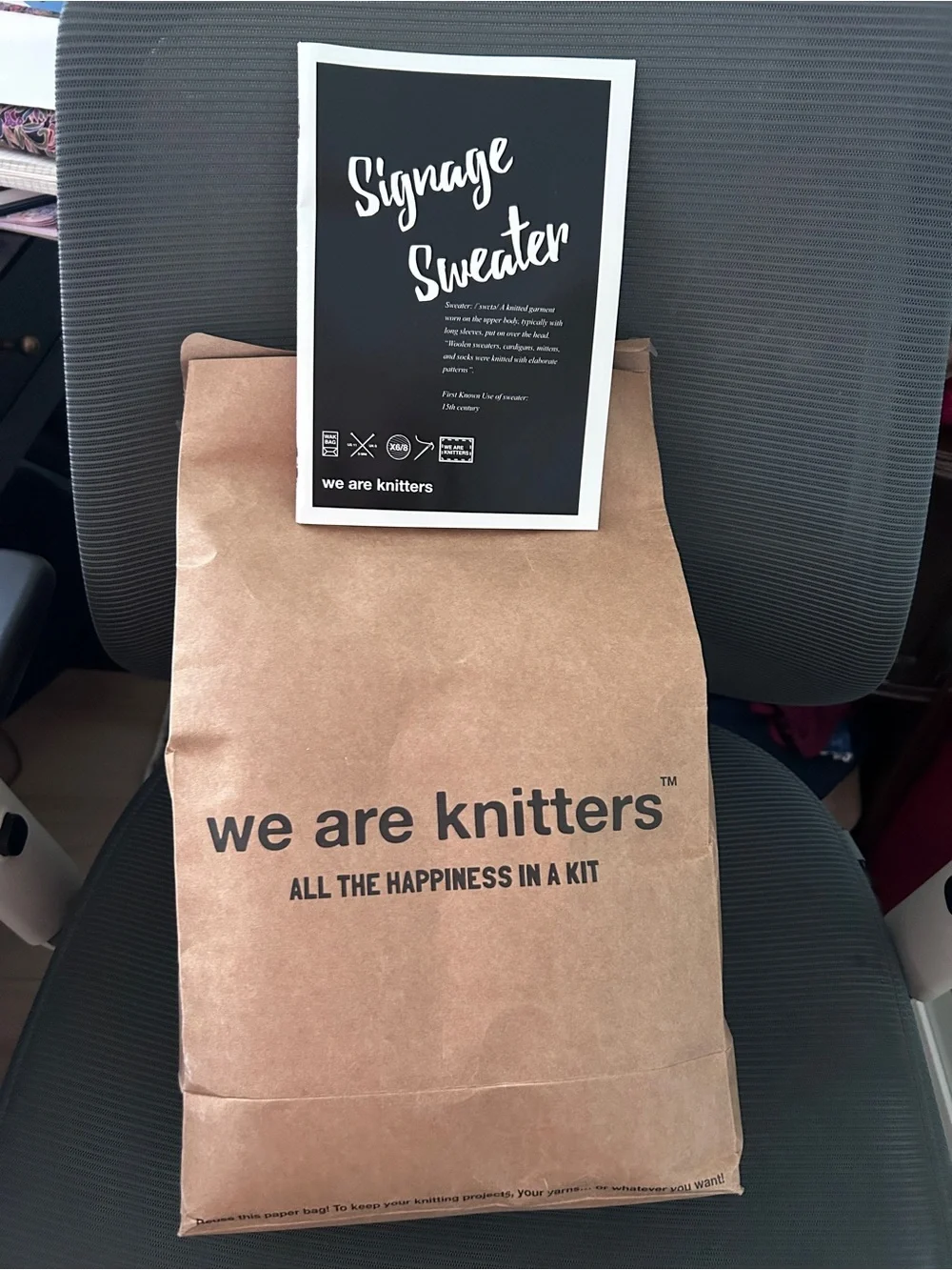 We are knitters we are
